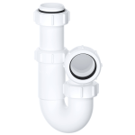 VIVA 40mm Adjustable Telescopic P Waste Trap for Kitchen Sinks - Image 6