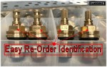 Professional Plumbers Tap Cartridge & Valve Selection Box — 25 Pairs of Ceramic Disc & Washer Valves - Image 5