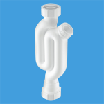 McAlpine X10 Narrow 32mm Basin Pedestal Straight Through Trap (X10)