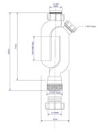 Hand Basin Pedestal Trap / Space Saving Trap 32mm 1 1/4" - Image 5