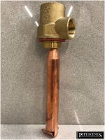 Surrey Type Cylinder Flange 1" x 1" x 3/4" Outlet Air Free Flange for Showers