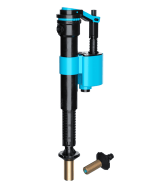 UNIVERSAL Toilet Fill Valve - 1/2" & 3/8" BRASS SHANKS for Side & Bottom Entry
