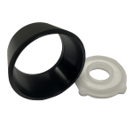 Black Toilet Push Button for Cable Operated Flush Valve Cisterns Dual Flush - Image 8