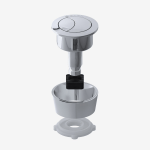 Viva Universal Cable Toilet Push Button Dual Flush 40mm 50mm 60mm UNI/SB