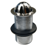 1.5" Domed Urinal Waste Urinal Bowl Drain Stainless Steel - 1 1/2" 48mm Thread