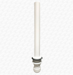 Straight Toilet Cistern Tank Overflow Outlet Pipe for 21.5mm Pipe