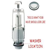 Siamp Skipper/Storm Flush Valve Seal from B&Q Wickes Homebase - Image 4
