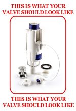 NEW STYLE Multikwik Toilet Flush Valve Washer Seal Diaphragm Multiflush - Image 3