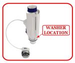 NEW STYLE Multikwik Toilet Flush Valve Washer Seal Diaphragm Multiflush - Image 2