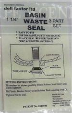 DIY Basin Waste Sink Repair Washer Seal Kit Easy Fix Leak Repair Plug Hole - Image 2