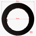 1/2" Leather Boss Washer - ideal for Garden Hose Bib Tap Tail Threads - Image 6