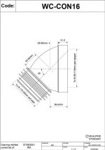 McALPINE WC-CON16 45° Pan Connector - Image 2