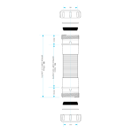 VIVA 1¼" Concertina Flexible Waste Pipe Coupling (32-36mm) - 100-150mm - Image 2