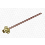 Copper Pipe Bib Tap Back Plate with 360mm Wall Tube