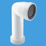 McAlpine WC-CON8E 90° Bent Pan Connector with Extended Inlet