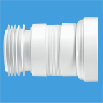 McAlpine WC-F18R Short Flexible Pan Connector (100 - 160mm)