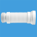 McAlpine WC-F18S Flexible Pan Connector for 90mm Cast Iron Pipe - Image 2