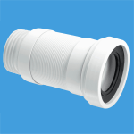 McAlpine WC-F23S Medium Flexible Pan Connector for 90mm Cast Iron Pipe