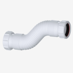 VIVA 1½" Concertina Flexible Waste Pipe Coupling (40-43mm) - 100-150mm