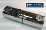 Chrome Shower Bracket for Slider Riser Rail Push Button fits 25mm - Image 2