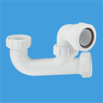 McAlpine SM10 50mm Water Seal Bath Trap | Swivel Outlet 40mm Multifit Connection