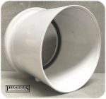 FloPlast SP124 White 110mm Soil Pipe Single Socket | Solvent to Push-Fit Adapter - Image 2