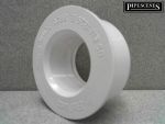WHITE 62mm x 32mm (36mm) Glued Boss Pipe Adapter Reducer - Image 4