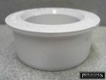 White 62mm x 40mm (43mm) Glued Boss Pipe Adapter Reducer - Image 5
