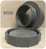 Floplast Grey 110mm Screwed Access Cap for Soil & Vent Pipe SP292 - Image 5