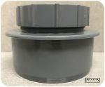 Floplast Grey 110mm Screwed Access Cap for Soil & Vent Pipe SP292 - Image 3
