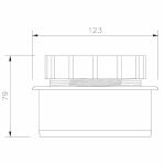 Floplast White 110mm Screwed Access Cap for Soil & Vent Pipe SP292 - Image 8