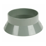 Grey 110mm Soil Pipe Vent Sleeve Roof Weathering Collar Skirt Fitting