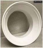 110mm Soil Pipe Vent Sleeve Roof Weathering Collar / Cover Weather Skirt - White - Image 2