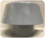 Floplast 110mm Vent Cowl Soil Pipe Stack Mushroom Vent - Grey SP310 - Image 6