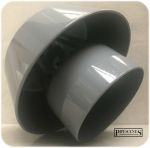 Floplast 110mm Vent Cowl Soil Pipe Stack Mushroom Vent - Grey SP310 - Image 4