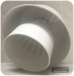 Floplast 110mm Vent Cowl Soil Pipe Stack Mushroom Vent - White SP310 - Image 4
