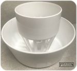 Floplast 110mm Vent Cowl Soil Pipe Stack Mushroom Vent - White SP310 - Image 3