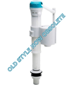 Bathstore R & T Porcelain Ceramic Lever Flush Valve and Inlet Valve Kit - Image 3