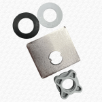 BURLINGTON Bathstore R & T Porcelain Ceramic Lever Only for Cable Flush Valve - Image 4