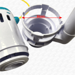 K.VIT KVIT Toilet Cable Flush Valve ONLY No Button - Image 6