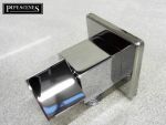 Quality Square Cube Chrome Plated 1/2" x 1/2" Toilet WC Isolating Shut off Valve - Image 3