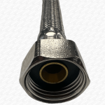 VIVA 1/2" x 15mm Flexi Hose Tap Connector Basin with Isolator Valve 150mm BSP - Image 6