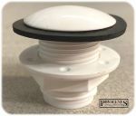 Large Toilet Cistern Overflow Hole Blank Cap Plug White 3/4" BSP 26mm - Image 3