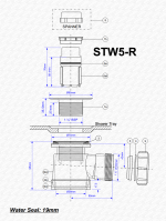 McALPINE STW5-R Shower Tray Base Waste / Trap with 85mm Top for 50mm Tray Hole - Image 4