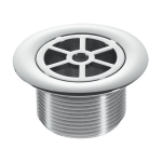 Shower Drain Top Waste Trap Chrome