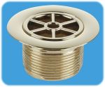 Replacement Shower Drain Top Waste Trap Gold Plated ABS 1.5" INCH Thread 70mm - Image 2