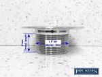 Replacement Shower Drain Top Waste Trap Chrome Plated ABS 1.5" INCH Thread 85mm - Image 5
