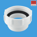 McALPINE T12 - Threaded Waste Adaptor Reducer 1.5" x 1.25" Thread Adapter - Image 2