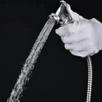 Modern Thermostatic Douche Shower Spray Kit with Shut Off Valve + Hose - Image 2