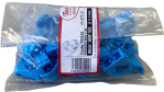 20 Pack of 20mm Pipe Clips for Blue MDPE Water Main Pipe Bracket - Image 5